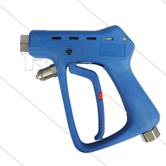 ST3100 - HD pistool - RVS - 60 Bar - 100 l/min - max 150°C - 1/2" bi x 3/8" bi - voor schuim - met grote doorlaat