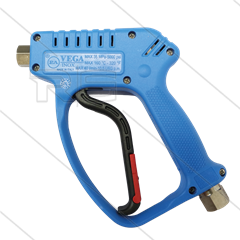 VEGA - HD pistool - RVS - blauw - 310 Bar - 40 l/min - max 160°C - 3/8" bi x 1/4" bi