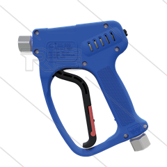 RL500 - HD pistool - RVS / messing - 500 Bar - 40 l/min - max 160°C - 2 x 3/8" bi