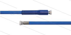 HD-slang blauw 5/16" - 1SC - 50m - 2x 3/8"W - 1x KBS - 250 Bar