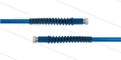 Carwash Titan-Slide slang blauw 1/4" - 3,5m - 2x 3/8"W - 2x SKB - 300 Bar
