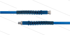 Carwash Titan-Slide slang blauw 1/4" - 3,2m - 1/4"W x 1/4"bu - 2x SKB - 300 Bar