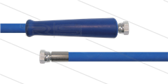 HD-slang blauw 5/16" - 2SC - 5,0m - 2x 1/4"W - 1x KBS - 400 Bar