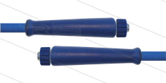 HD-slang blauw 3/8" - 1SC - 5,0m - 2x M22x1,5 W vlak - 2x KBS -250 Bar
