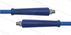 HD-slang blauw 5/16" - 1SN Plus - 10m - 2x 3/8"bu - 2x KBS - 315 Bar
