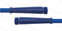 HD-slang blauw 1/2" - 2SC - 10m - 2x M22x1,5 W conisch - 2x KBS - 400 Bar