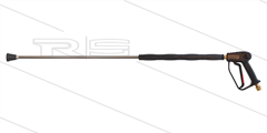 HP280 Spuitlansset - met swivel - staal - L=1000mm - met nozzlehouder met vlakstraalnozzle 40.045 - 3/8" bi - max 280 Bar