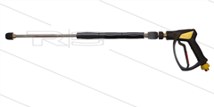 SG35 Spuitlansset passend op Kärcher - RVS - L=600mm - met drukregeling en EG-nozzelhouder - M22x1,5 bu - max 250 Bar