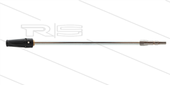 Lans passend op Nilfisk - staal - L=500mm - compleet met KEW insteeknippel en instelbare nozzlehouder doorlaat 0.035 - max 220 Bar