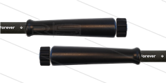 HD-slang zwart 1/2" - 2SCX - Forever - 10m - 2x M22x1,5 W - 2x KBS - 400 Bar