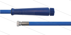 HD-slang blauw 5/16" - 2SC - 15m - 3/8"W x M22x1,5 W vlak - 1x KBS - 400 Bar