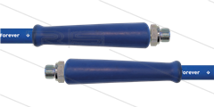 HD-slang blauw 1/2" - 2SCX - Forever - 10m - 2x 3/8"bu - 2x KBS - 300 Bar