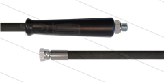 HD-slang zwart 3/8" - 2SC - 35m - 3/8"bu x 1/2"W - 1x KBS - 400 Bar