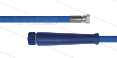 HD-slang blauw 3/8" - 2SC - 14m - 3/8"W x M22x1,5 W vlak - 1x KBS - 400 Bar