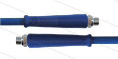 HD-slang blauw 5/16" - 2SC - 2,0m - 2x 3/8"bu - 2x KBS - 400 Bar