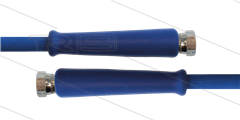 HD-slang blauw 3/8" - 2SC - 6,0m - 2x 3/8"W - 2x KBS - 400 Bar