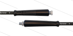 HD-slang zwart 5/16" - 2SCX - Forever - 10m - 3/8"W x 3/8"bu - 2x KBS - 400 Bar