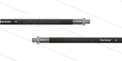 HD-slang zwart 3/8" - 2SCX - Forever - 20m - 2x 3/8"bu - geen KBS - 400 Bar 