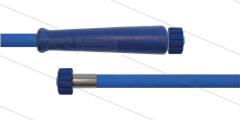 HD-slang blauw 5/16" - 2SC - 20m - 2x M22x1,5 W vlak - 1x KBS - 400 Bar 