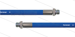 HD-slang blauw 1/2" - 1SCX - Forever - 40m - 2x 1/2"bu - geen KBS - 180 Bar