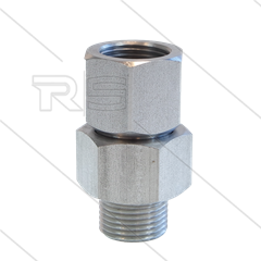 ST310 - Swivel - RVS - 350 Bar - max 90°C - 3/8" bi x 3/8" bu
