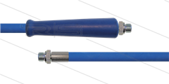 HD-slang blauw 3/8" - 2SC - 55m - 2x 3/8"bu - 1x KBS - 400 Bar