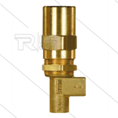 ST230 - veiligheidsventiel - 80 tot 250 Bar - 30 l/min - max 95°C - In: 1/4" bi - Bypass: 1/4" bi