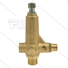 K5.1 - drukregelautomaat - 200 Bar - 11 tot 16 l/min - max 60°C - In: 3/8" bi - Uit: 1/2" bu