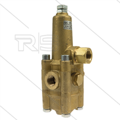 K7.1 - drukregelautomaat - 200 Bar - 11 tot 16 l/min - max 60°C - In: 3/8" bi - Uit: 3/8" bu