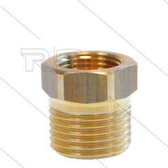 Verloopring voor STR0130 By-passregelaar - 70 Bar - 1/2" bu x 3/8" bi
