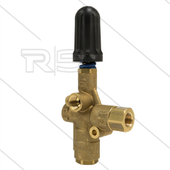 VB80/280 Zero - 280 Bar - 20 tot 80 l/min - 60°C - In: 1/2" bi - Uit: 1/2" bi - Bypass: 1/2" bi