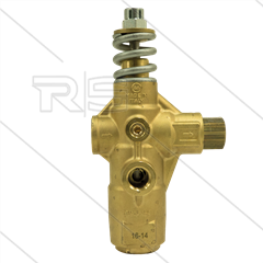 VB16 - drukregelautomaat - 500 Bar - 80 l/min - 60°C - In: 1/2" bi - Uit: 1/2" bi - Bypass: 1/2" bi