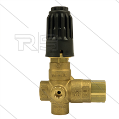 VB33-HT - drukregelautomaat voor heetwater - 280 Bar - 80 l/min - 85°C - multi-user - In: 1/2" bi - Uit: 1/2" bi