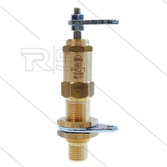 RG1 - toerenregelaar - 15 tot 250 Bar - 160°C - slag 14mm - 1/4" bu - BSP