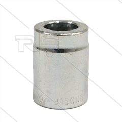 Pershuls - staal - 1/2" DN12 - 1SC