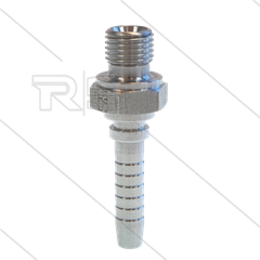 Persnippel - RVS - 5/16" - 1/4" buitendraad - SW19