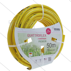 Quattroflex - lagedrukslang - 19mm (3/4") - rol à 50m - Temp: -20° tot 60°C - 12 Bar