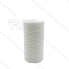 Touwpatroon 5" - katoen - 20 mµ - 11 l/min - H=130mm - max 50°C