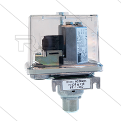 Drukschakelaar FF4-250 - instelbaar 30 tot 250 Bar - 400V - 10A - 3/8" bi