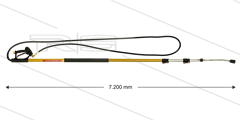 Telescooplans RP2 - 7,2 mtr - 250 Bar - 2,74 tot 7,32 meter - 3/8" bi x 1/4" bi nozzlehouder