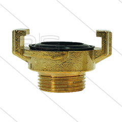 Snelkoppeling - messing - Geka - 3/4" bu