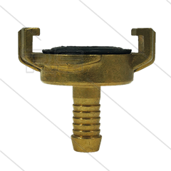 Snelkoppeling - messing - Geka - Ø10mm - 3/8" pilaar