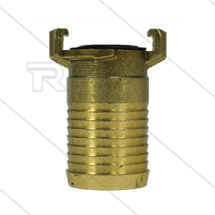Snelkoppeling - messing - Geka - Ø40mm - 1 1/2" pilaar