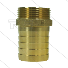 Slangpilaar - messing - Ø38mm - 1 1/4" bu