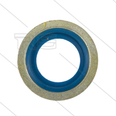 Multi-seal afdichtring - staal - 1/8" - dikte 2,0mm
