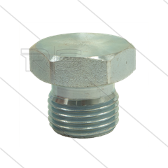 Stop zeskant - staal - 3/8" bu - BSP