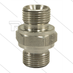 Dubbele nippel - RVS - 2 x 3/4" bu - BSP - 400 Bar