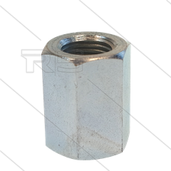 Sok 2 x 1/4" bi - met zeskant