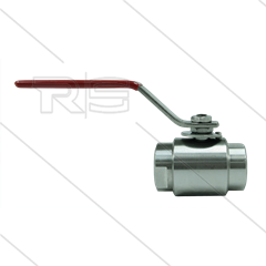 Kogelkraan 3/8" - RVS316 - 210 Bar - 2 x 3/8" bi