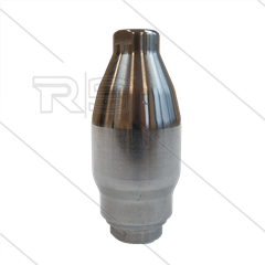 UR60 vuilfrees 0.020 - 1/4" bi - 600 Bar - RVS